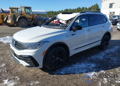 2023 Volkswagen Tiguan 2.0T Se R-Line Black from USA, damaged, VIN 3VVCB7AX9PM024608